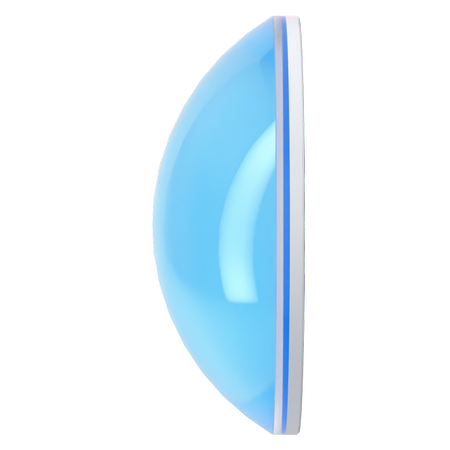 Dreamtime Crystal DC 2080 Flat Back Pearl Cabochon Crystal Electric Blue Ignite SS16