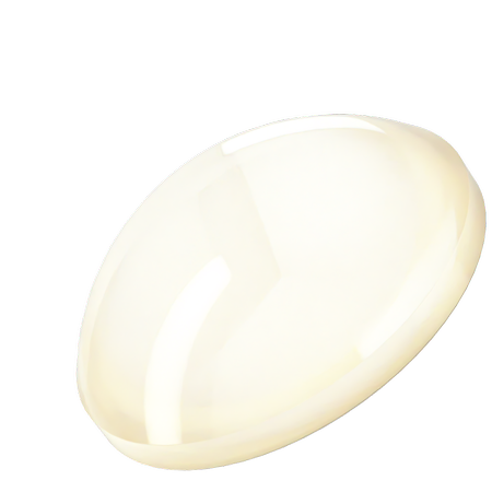 Dreamtime Crystal DC 2080 Flat Back Pearl Cabochon Crystal Linen Ignite SS20