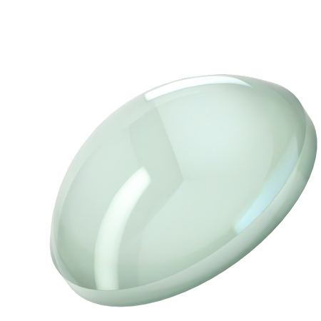 Dreamtime Crystal DC 2080 Flat Back Pearl Cabochon Crystal Agave Ignite SS20