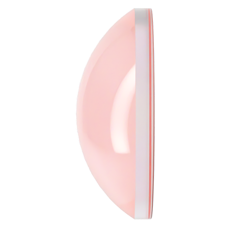 Dreamtime Crystal DC 2080 Flat Back Pearl Cabochon Crystal Flamingo Ignite SS20