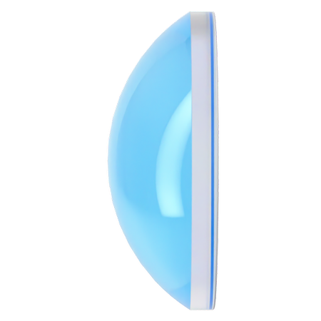 Dreamtime Crystal DC 2080 Flat Back Pearl Cabochon Crystal Electric Blue Ignite SS20