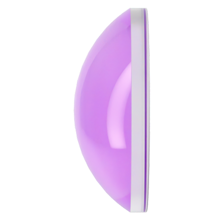 Dreamtime Crystal DC 2080 Flat Back Pearl Cabochon Crystal Electric Violet Ignite SS20