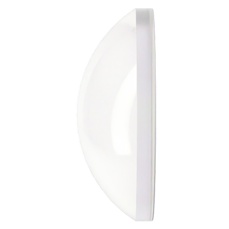 Dreamtime Crystal DC 2080 Flat Back Pearl Cabochon Crystal Electric White Ignite SS20