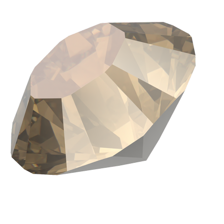 Dreamtime Crystal DC 1028 Chaton Crystal Bronze PP9