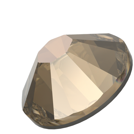 Dreamtime Crystal DC 2058 Flat Back Rhinestone Crystal Bronze SS9