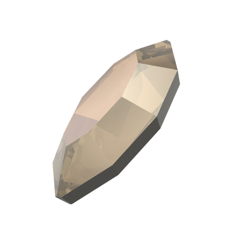 Dreamtime Crystal DC 2200 Navette Flat Back Crystal Bronze 4x2mm