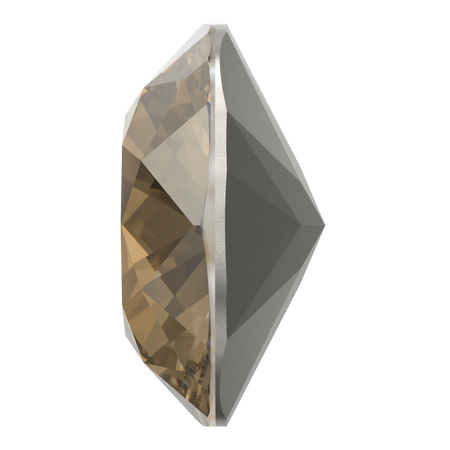 Dreamtime Crystal DC 4470 Cushion Cut Square Fancy Stone Crystal Bronze 12mm