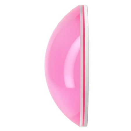 Dreamtime Crystal DC 2080 Flat Back Pearl Cabochon Crystal Electric Pink Ignite SS34