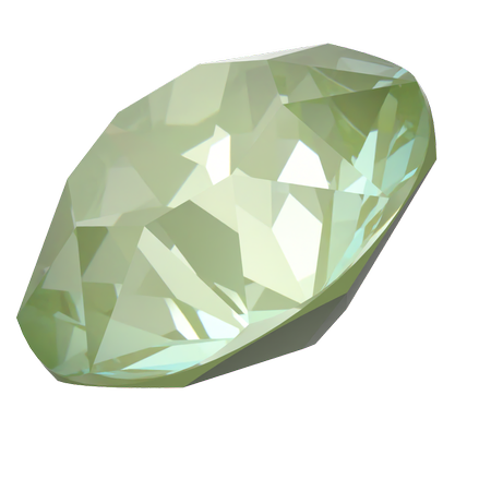 Dreamtime Crystal DC 1088 Chaton Crystal Paradise Green Lux SS39