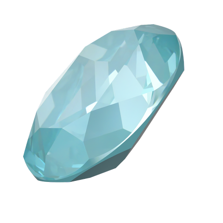 Dreamtime Crystal DC 4120 Oval Fancy Stone Crystal Paradise Blue Lux 14x10mm