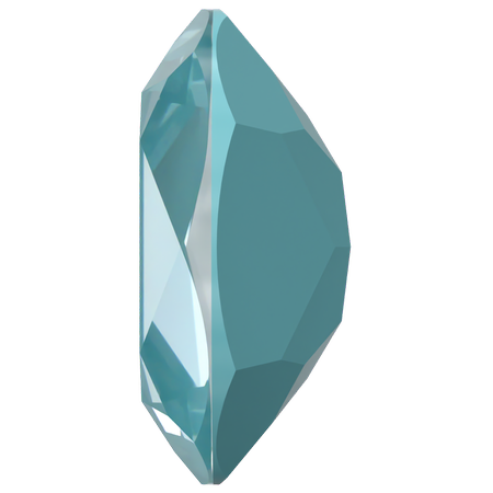 Dreamtime Crystal DC 4120 Oval Fancy Stone Crystal Paradise Blue Lux 14x10mm