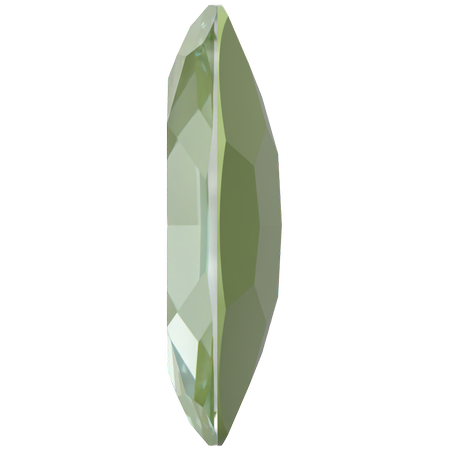 Dreamtime Crystal DC 4127 Large Oval Fancy Stone Crystal Paradise Green Lux 30x22mm