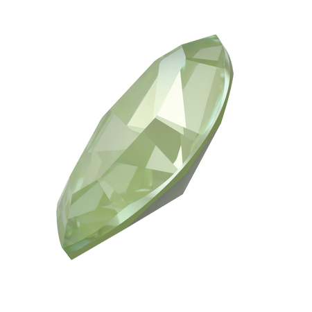 Dreamtime Crystal DC 4228 Navette Fancy Stone Crystal Paradise Green Lux 10x5mm