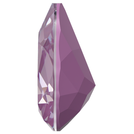 Dreamtime Crystal DC 4320 Pear Shaped Fancy Stone Crystal Paradise Purple Lux 14x10mm