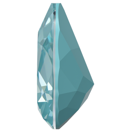 Dreamtime Crystal DC 4320 Pear Shaped Fancy Stone Crystal Paradise Blue Lux 14x10mm