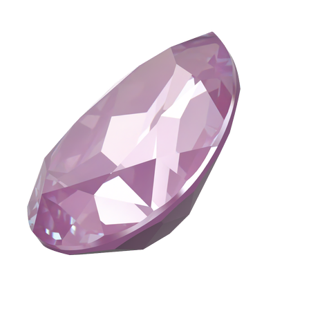 Dreamtime Crystal DC 4320 Pear Shaped Fancy Stone Crystal Paradise Purple Lux 18x13mm