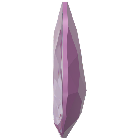 Dreamtime Crystal DC 4327 Large Pear Shaped Fancy Stone Crystal Paradise Purple Lux 30x20mm