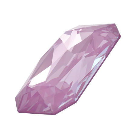 Dreamtime Crystal DC 4627 Large Rectangle Octagon Fancy Stone Crystal Paradise Purple Lux 27x18.5mm