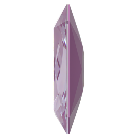 Dreamtime Crystal DC 4627 Large Rectangle Octagon Fancy Stone Crystal Paradise Purple Lux 27x18.5mm