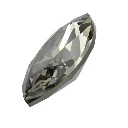 Dreamtime Crystal DC 4210 Marquise Fancy Stone Black Diamond 8x4mm