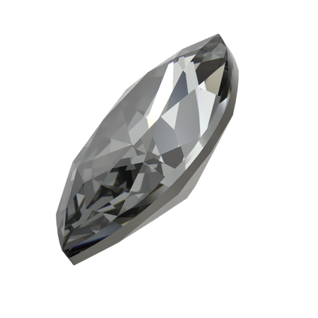 Dreamtime Crystal DC 4210 Marquise Fancy Stone Crystal Silver Night 10x5mm