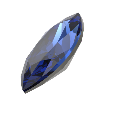 Dreamtime Crystal DC 4210 Marquise Fancy Stone Reinvented Dark Sapphire 15x7mm