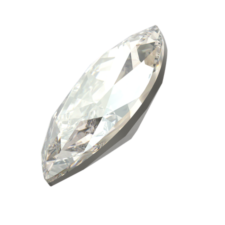 Dreamtime Crystal DC 4210 Marquise Fancy Stone Crystal Silver Shade 15x7mm
