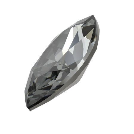 Dreamtime Crystal DC 4210 Marquise Fancy Stone Crystal Silver Night 15x7mm