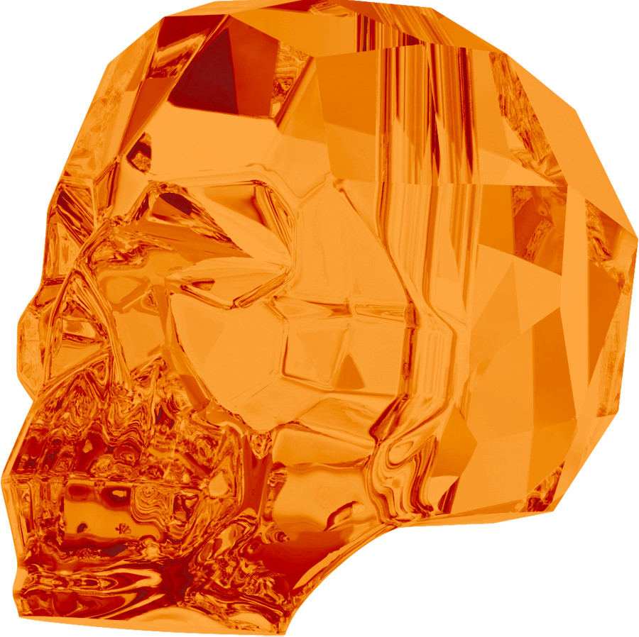 Swarovski 5750 Skull Bead Sun 19mm
