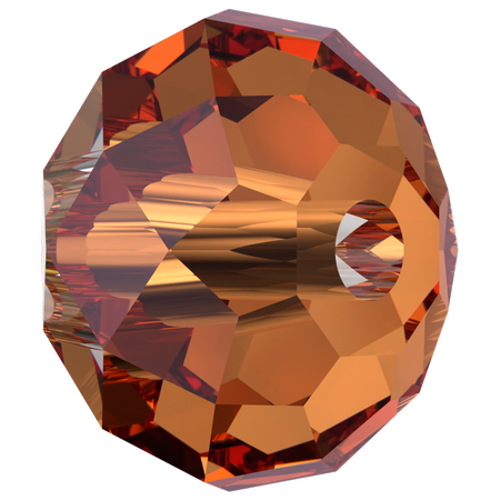 Dreamtime Crystal DC 5040 Briolette Bead Persian Red 6mm