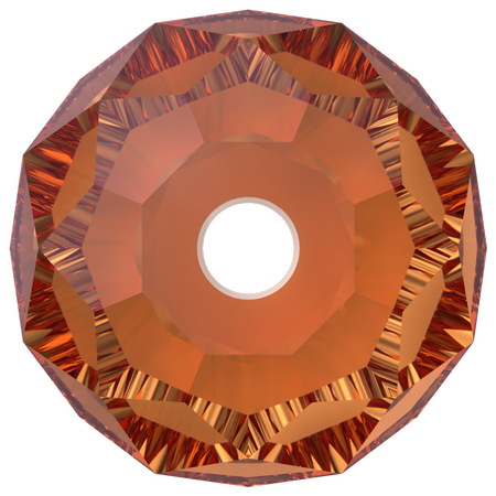 Dreamtime Crystal DC 5040 Briolette Bead Persian Red 6mm