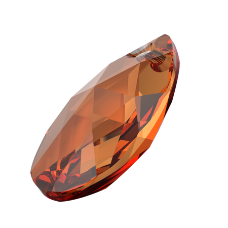 Swarovski 6106 Pear Shaped Pendant Persian Red 16mm