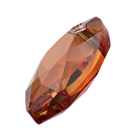 Dreamtime Crystal DC 6437 Marquise Cut Pendant Persian Red 16 mm