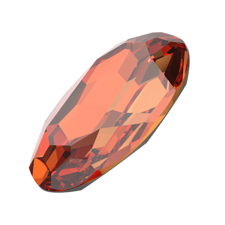 Swarovski 4127 Large Oval Fancy Stone Persian Red 30x22mm