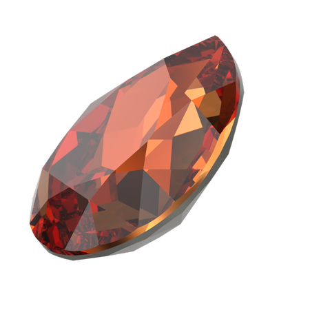 Dreamtime Crystal DC 4320 Pear Shaped Fancy Stone Persian Red 10x7mm