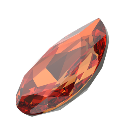 Swarovski 4327 Large Pear Shaped Fancy Stone Persian Red 30x20mm