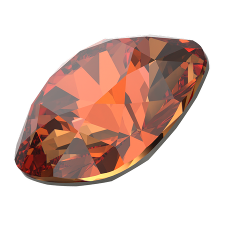 Swarovski 4470 Cushion Cut Square Fancy Stone Persian Red 12mm