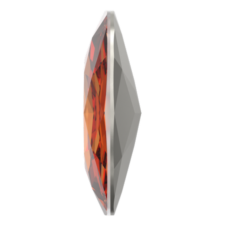 Dreamtime Crystal DC 4487 Large Cushion Cut Square Fancy Stone 27mm Persian Red
