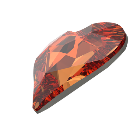Dreamtime Crystal DC 4809 AsymmetricalFancy Stone Persian Red 8x7.5mm