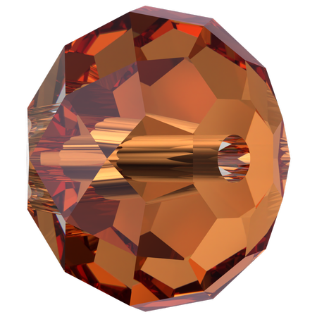 Dreamtime Crystal DC 5040 Briolette Bead Persian Red 8mm