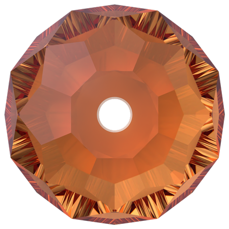 Dreamtime Crystal DC 5040 Briolette Bead Persian Red 8mm