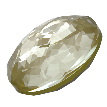 Swarovski 1383 Fantasy Round Stone Crystal Herbal Green Lux 8mm