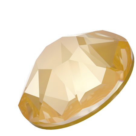 Swarovski 2078 XIRIUS Rose Hotfix Crystal Tuscan Yellow Lux SS16