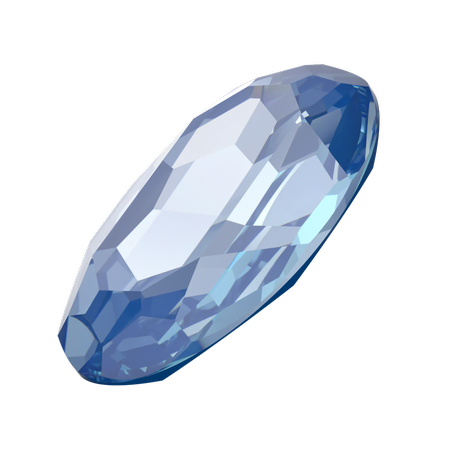 Dreamtime Crystal DC 4127 Large Oval Fancy Stone Crystal Blue Muse Lux 30x22mm