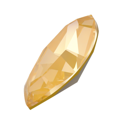 Dreamtime Crystal DC 4228 Navette Fancy Stone Crystal Tuscan Yellow Lux 10x5mm