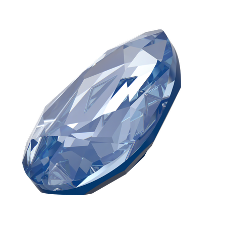 Swarovski 4390 Mirage Pear Fancy Stone Crystal Blue Muse Lux 10x7mm