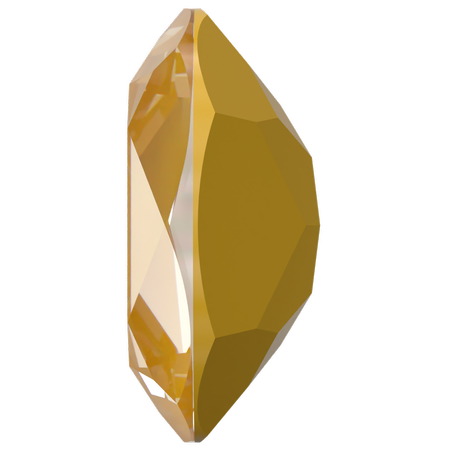 Dreamtime Crystal DC 4120 Oval Fancy Stone Crystal Tuscan Yellow Lux 14x10mm