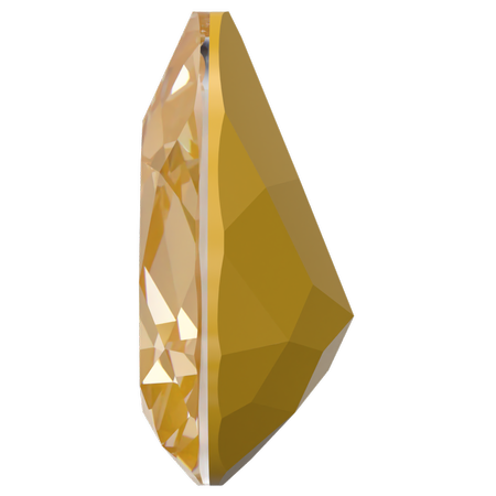 Dreamtime Crystal DC 4320 Pear Shaped Fancy Stone Crystal Tuscan Yellow Lux 18x13mm