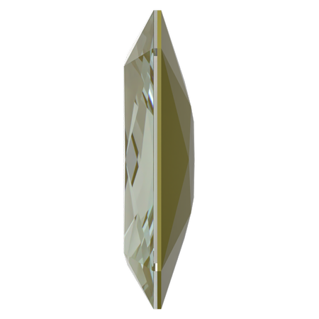 Swarovski 4627 Large Rectangle Octagon Fancy Stone Crystal Herbal Green Lux 27x18.5mm