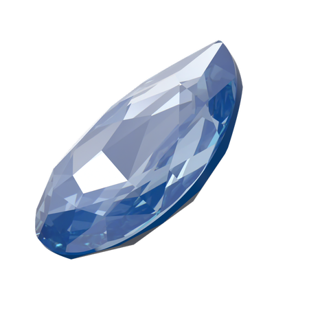 Swarovski 4327 Large Pear Shaped Fancy Stone Crystal Blue Muse Lux 30x20mm